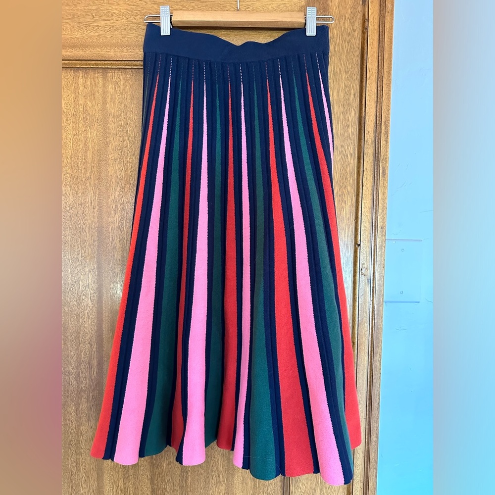 Skies are Blue, Midi Sweater Skirt, size small